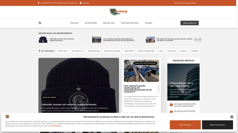 Website van bnontwerp