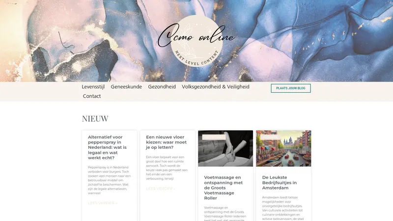 Website van Ccmo-online