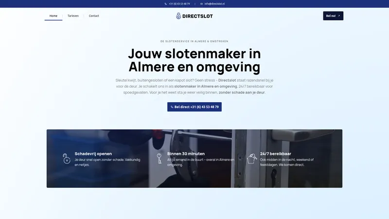 Website van Directslot