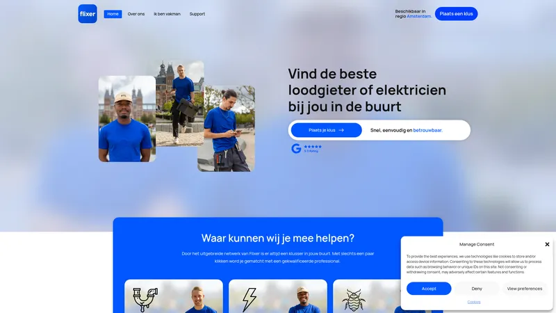 Website van Flixer
