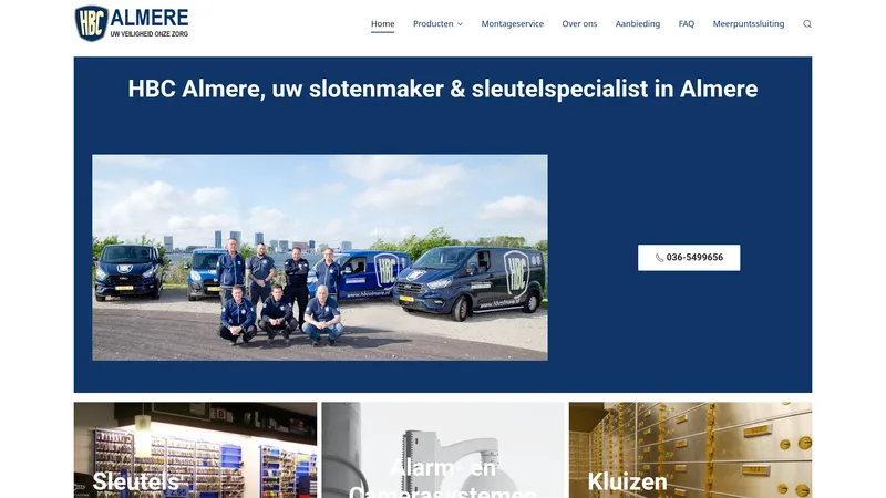 Website van HBC