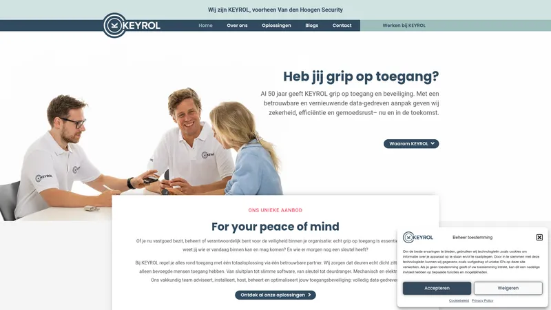 Website van Keyrol