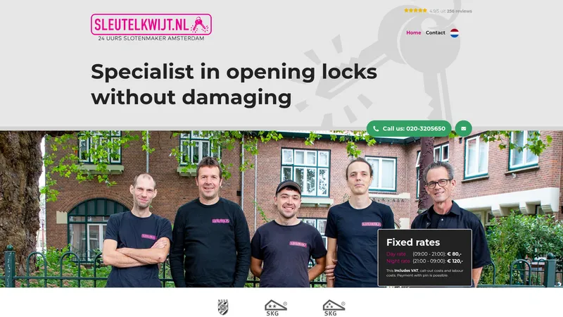 Website van Lockedout