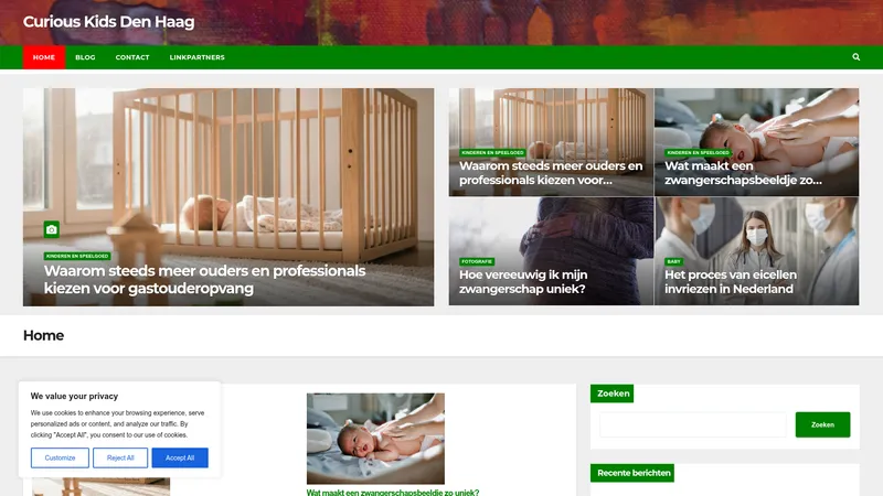 Website van Media Village B.V