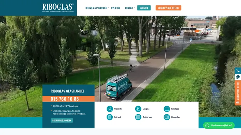 Website van RiboglasA
