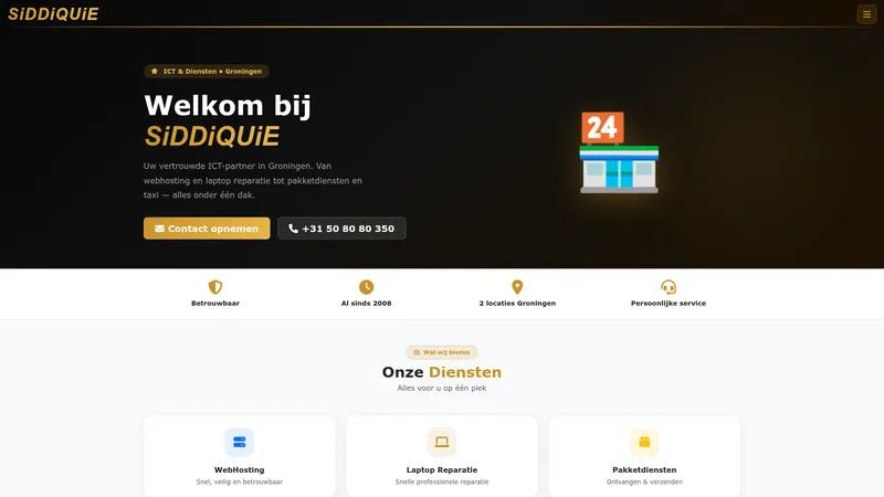 Website van Sleutelmaker | SiDDiQUiE (Egersundweg)