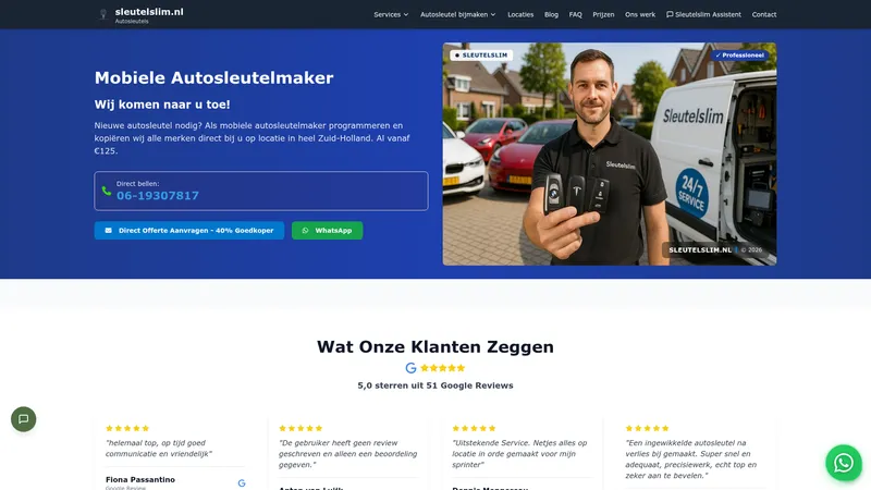 Website van Sleutelslim