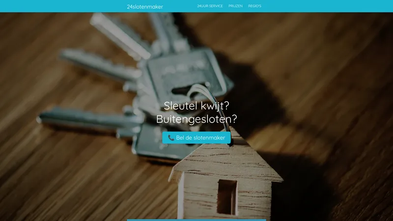 Website van Slotenmaker Eindhoven - Roermond - Maastricht - Geleen - Heerlen - Venlo - Weert - Venray en Sittard