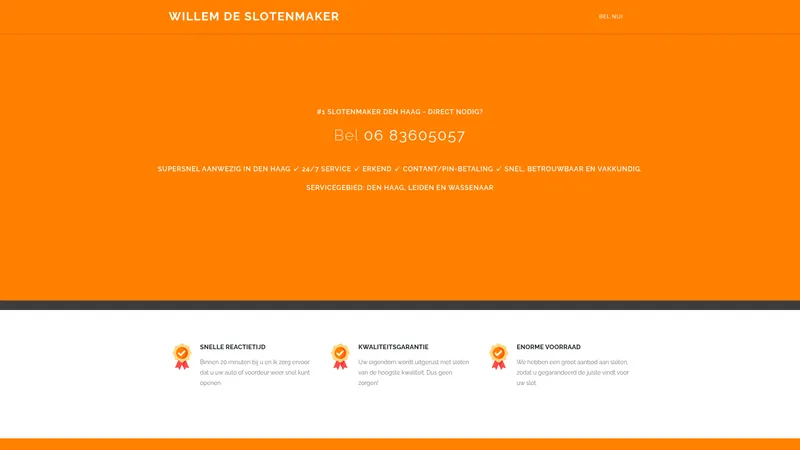 Website van Willem De Slotenmaker