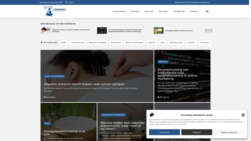 Website van Zen-ekindo